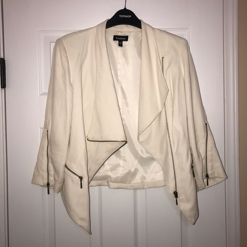 — Bebe cream jacket —